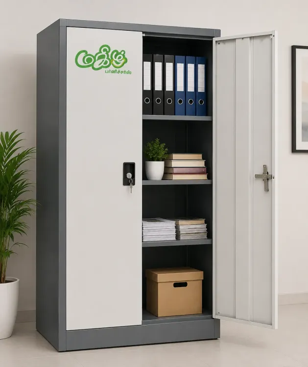 Steel cupboard