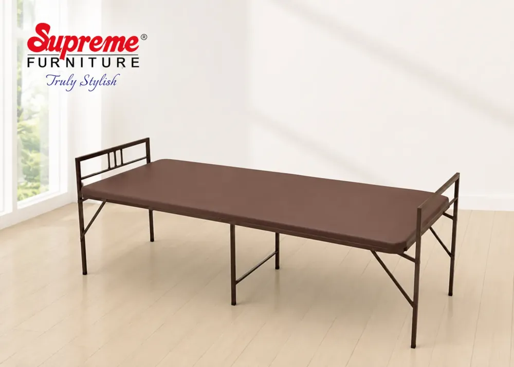 Fiber folding cot supreme