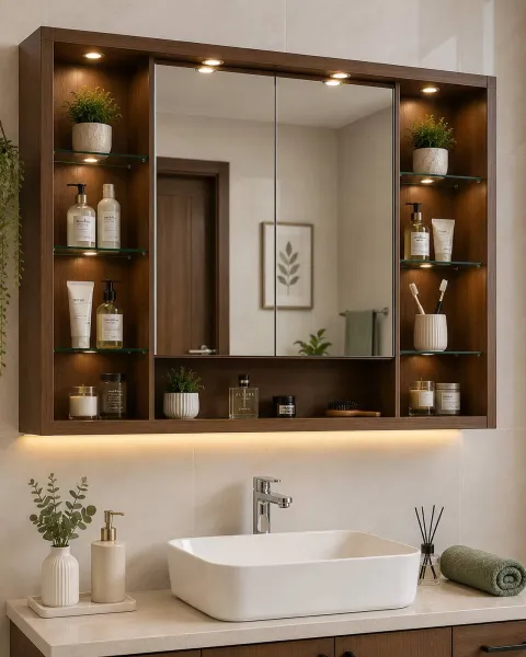 Mirror cabinet