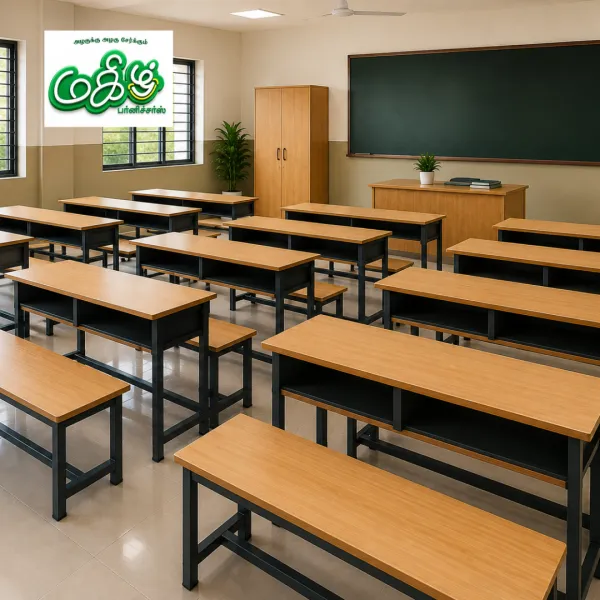 Classroom Desk & Bench